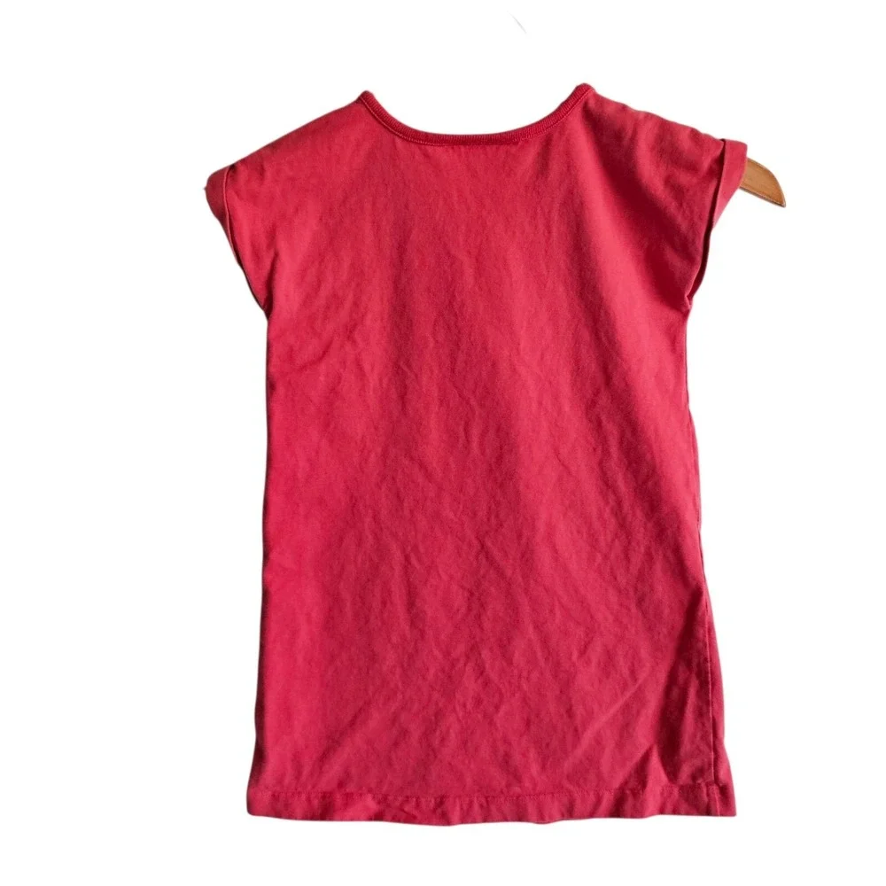Hanna Andersson Pocket T-Shirt Short Sleeve Casual Top Kids Size 6‎ 7 Years